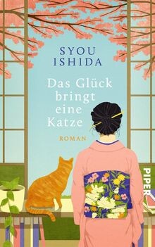 Das glück bringt eine - glück, katze